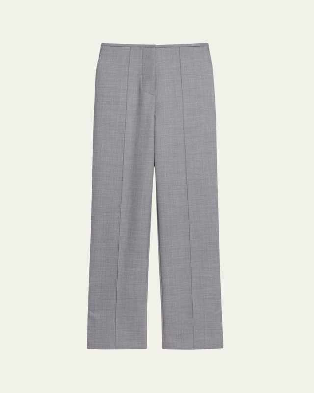 Low-Rise Car Trousers